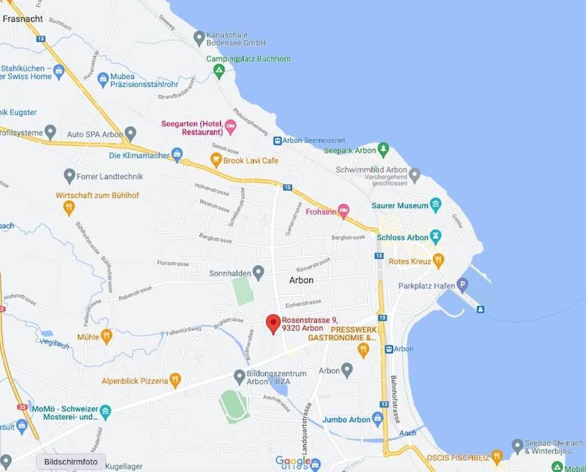 Charmante Und Zentrale Wohnung Am Weiherpark 阿尔邦 外观 照片